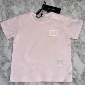 DOLCE & GABBANA PINK TSHIRT 6/9M